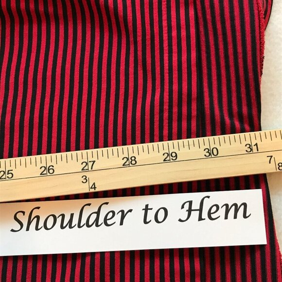 Polo Golf by Ralph Lauren Men's 2-Button Striped Polo Shirt Sz XXL in Red, Black - Picture 14 of 14